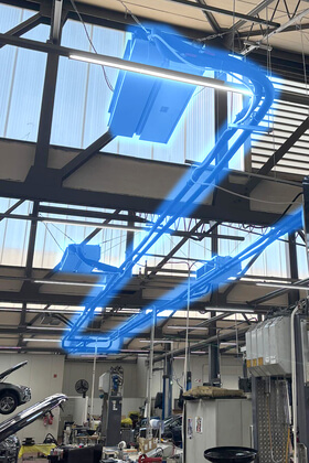 rohrleitung kuehlanlage werkstatt